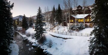 $20.5 millioner luksushytte tilbyder en fantastisk beliggenhed i Vail, Colorado