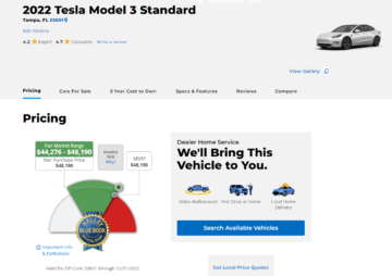 El crédito fiscal de $4,000 para vehículos eléctricos usados ​​de menos de $25,000 comienza ahora, pero ¿cuándo será elegible el Tesla Model 3?