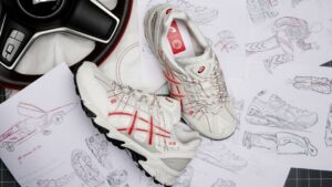Asics debuterer sneakers lavet af airbagstof