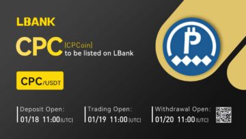 CPCoin (CPC) hiện có sẵn để giao dịch trên LBank Exchange