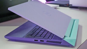 戴尔的新款游戏笔记本电脑提供超大屏幕和时尚色彩