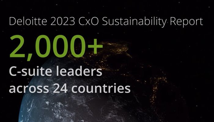 Deloitte 2023 Sustainability Report:  Most Organizations Have Increased Investment but Tough to Move the Needle