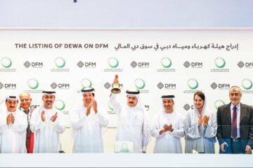 La oferta pública inicial de 6.1 millones de dólares de la Autoridad de Electricidad y Agua de Dubái se convierte en la cotización más grande en Oriente Medio desde 2019