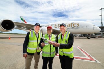 Emirates verdoppelt die Flüge nach Brisbane