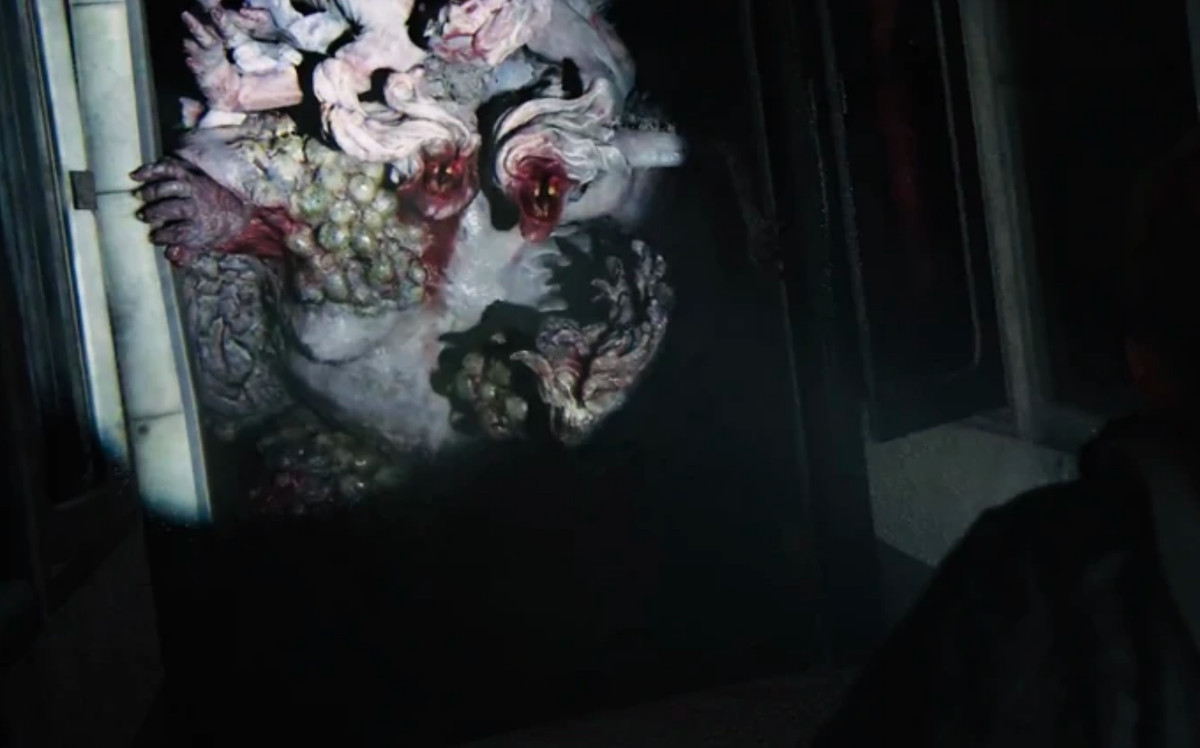Okuženi iz The Last of Us Part 2, imenovan podganji kralj, sestavljen iz številnih pošasti