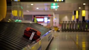 Flyg försenade på grund av ökat handbagage