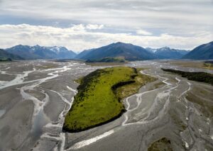 El pabellón de caza rodeado de glaciares mantiene una tradición de 100 años en Nueva Zelanda