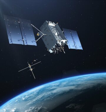 Satélite de navegação GPS pronto para lançamento no foguete SpaceX