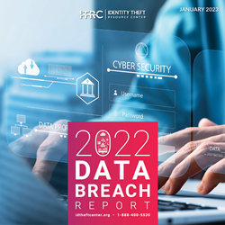 Щорічний звіт Identity Theft Resource Center за 2022 рік про порушення даних...