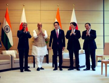 Indija in Japonska vodita ministrski dialog 2+2