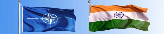 인도, NATO, 전략적 회담 개최; 중국에 집중하기 위해