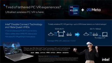 Intel samarbetar med Meta för att optimera flaggskeppet Wi-Fi-kort för PC VR-spel med låg latens på Quest 2
