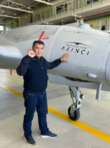 Kyrgyz Security Chief Flaunts Turkish Drone Connection
