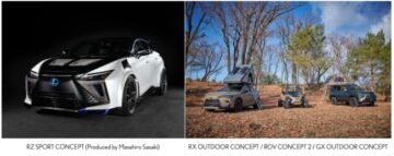 Lexus, Tokyo Auto Salon 및 Tokyo Outdoor Show 2023에서 다양한 라이프스타일을 보여주는 맞춤형 모델 전시