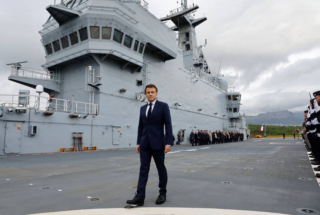 Macron ต้องการเงิน 400 พันล้านยูโรเพื่อ 'เปลี่ยน' กองกำลังของฝรั่งเศสจนถึงปี 2030