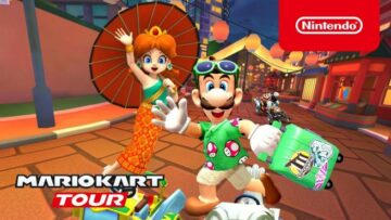 Mario Kart Tour объявляет о зимнем туре, новом гоночном костюме Roaring Racer Mii