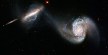 تتغذى الثقوب السوداء الهائلة المتعطشة للوقود من الغاز بين المجرات