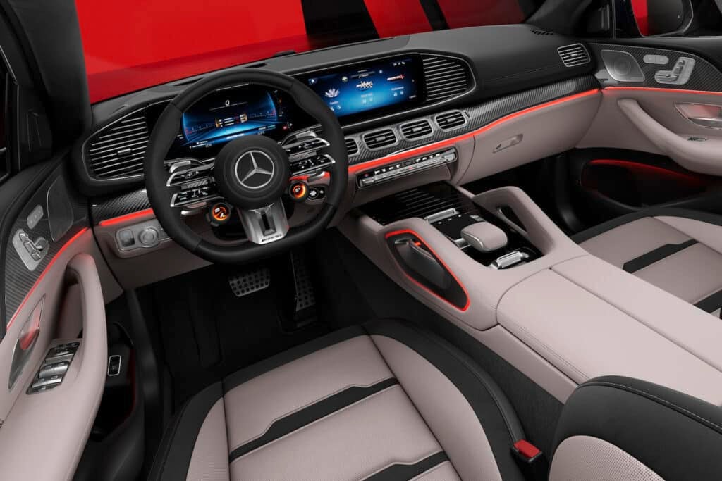 2024 Mercedes-AMG GLE 53 Coupé interior REL