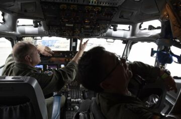 NATOs spionfly på vei til Romania for å overvåke russisk aktivitet