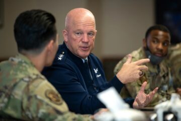 Next Space Force chief should focus on resiliency, Raymond says