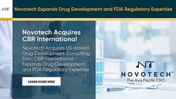 Novotech 收购美国药物开发咨询公司 CBR International