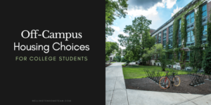 Opções de moradia fora do campus para estudantes universitários