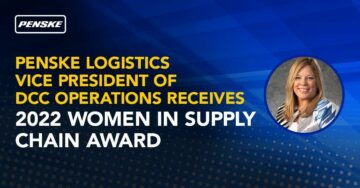 Executivo de logística da Penske recebe prêmio Women in Supply Chain 2022