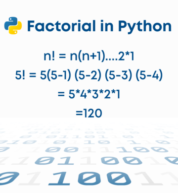 Program Python za iskanje faktoriala števila