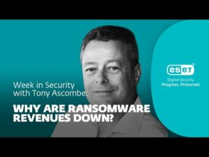 Οι πληρωμές ransomware μειώνονται κατά 40% το 2022 – Εβδομάδα με ασφάλεια με τον Tony Anscombe