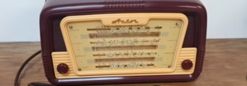 Obnova bakelitnega radia Astor iz leta 1955