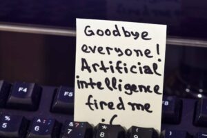 Quindi vuoi sostituire i lavoratori con l'intelligenza artificiale? Attento alle tasse di riqualificazione, sono un assassino