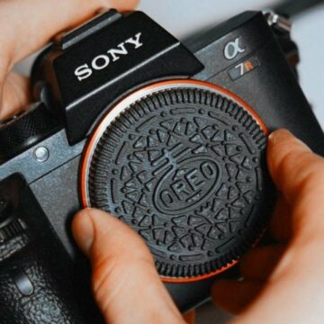 Sony-E Oreo Body Lens Caps #3DThursday #3DPprinting
