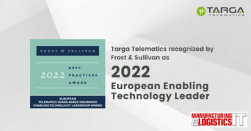 Targa Telematics får 2022 Europe Enabling Technology Leadership Award av Frost & Sullivan