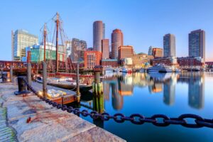 De gemiddelde huur in Boston nu Rivals Bay Area Cities