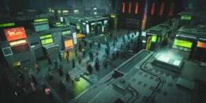 Neonowe miasta Industries of Titan wznoszą się z głębin do pełnej wersji w tym miesiącu