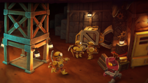The next SteamWorld game lets you build your own mining town and escape a dying world