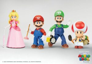 Film Super Mario Bros memamerkan mainan Jakks Pacific