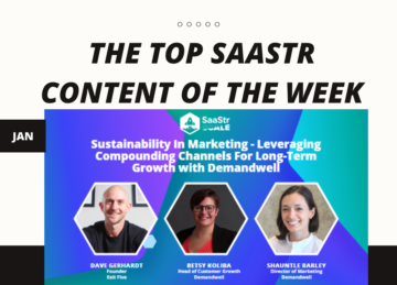 Topp SaaStr-innhold for uken: Jason Lemkin, Digital Oceans SVP, Cartas administrerende direktør og CMO, Airbases administrerende direktør, og mye mer!