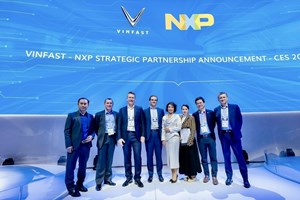 Vinfast y NXP colaboran para desarrollar vehículos eléctricos inteligentes