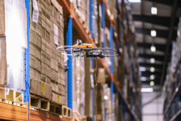 Warehouse Drone Employed for Efficiency