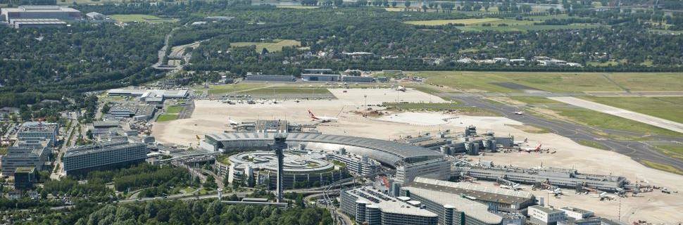 Advarselstreik på Düsseldorf lufthavn denne fredagen, halvparten av flyavgangene kansellert