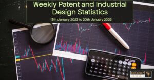 Tedenska statistika patentov in industrijskih modelov – 13. januar 2023 do 20. januar 2023