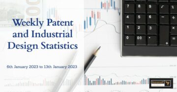 Statistik Paten dan Desain Industri Mingguan – 6 Januari 2023 hingga 13 Januari 2023