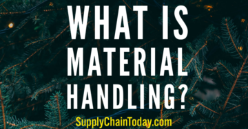 Was ist Materialhandhabung?