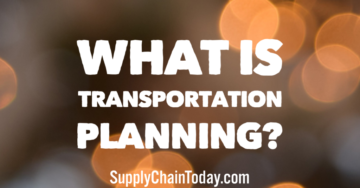 Ce este planificarea transportului?