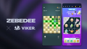 ZEBEDEE와 VIKER, 비트코인 ​​체스, 비트코인 ​​스크래치 모바일 게임 출시