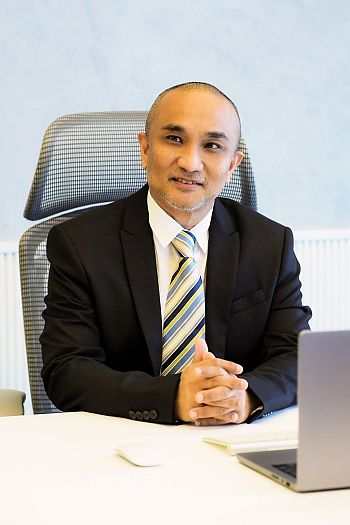 Dato' Alvin Joseph Nesakumar, administrerende direktør for Malaysian Genomics