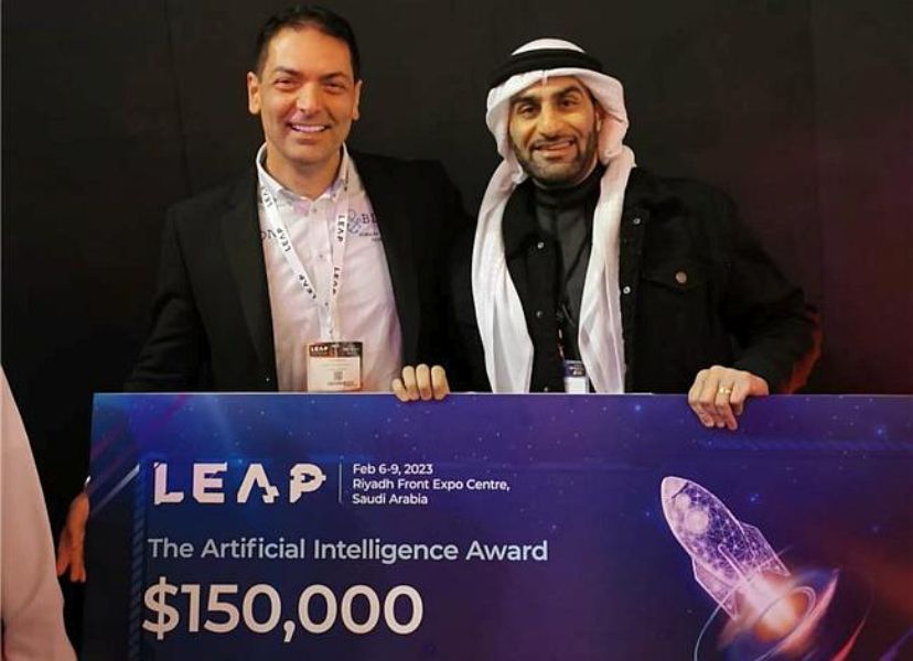 Verofax, câștigător al premiului LEAP23 pentru inteligență artificială [Imagine: LEAP23]