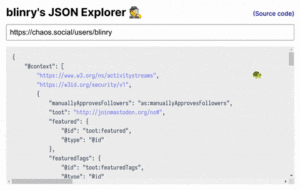 JSON APIs کو انٹرایکٹو طریقے سے #JSON کو تلاش کرنے کا ایک ٹول