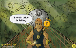 Bitcoin falder over $21,500, men risikerer at falde yderligere
